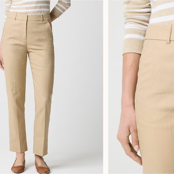 NWT J.Crew Factory Kallie Khaki Pants - Picture 1 of 4